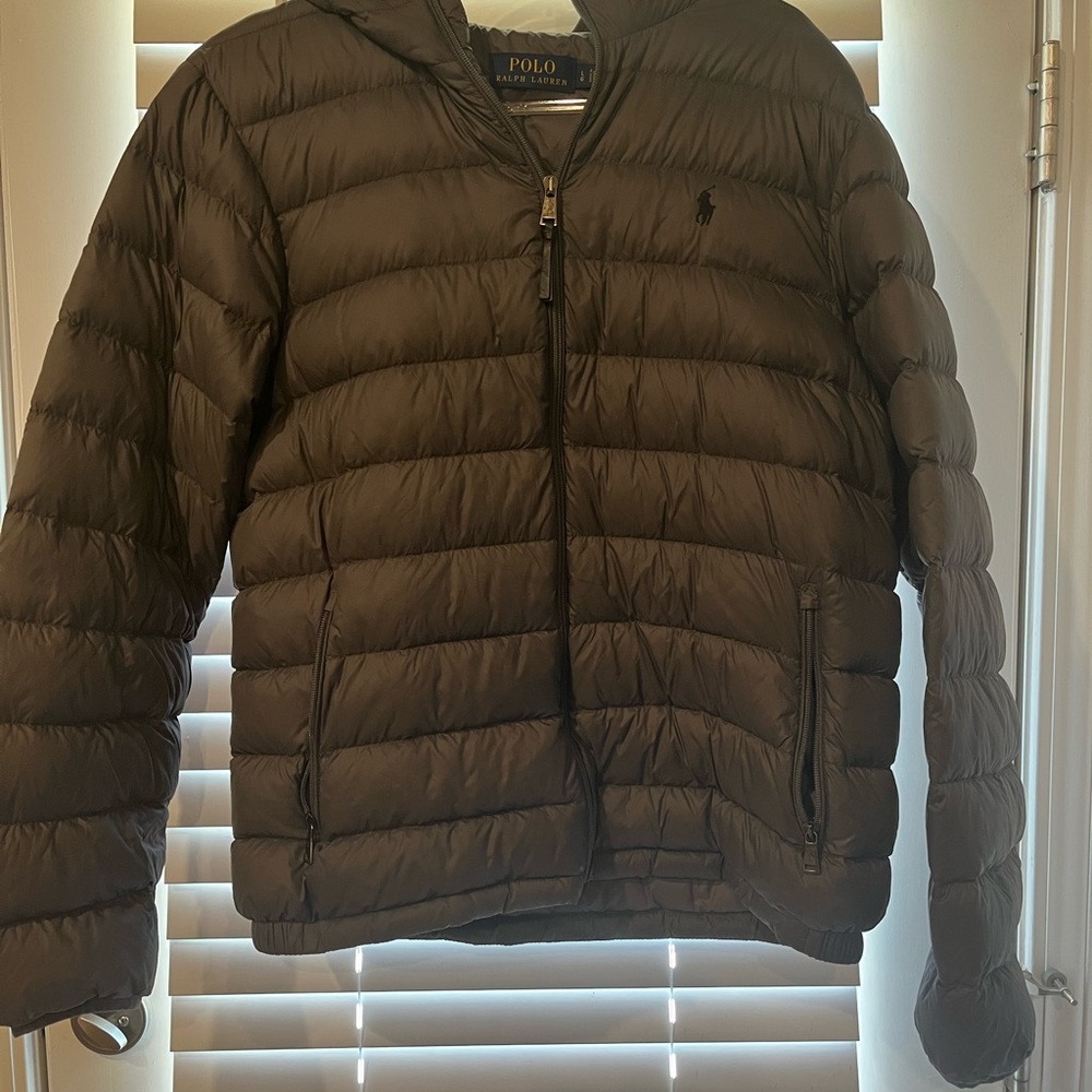 Ralph Lauren Men's Dark Puffer Jacket